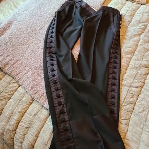 Chloe tuxedo detail dress pants
